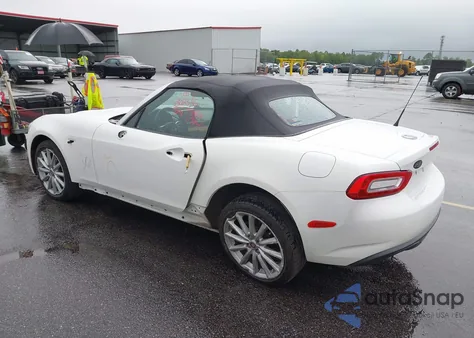 2017 Fiat 124 Spider Lusso из США, поврежденный, VIN JC1NFAEK5H0101922